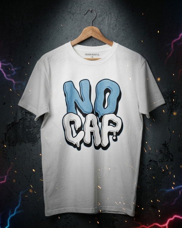 "Pure Truth" – No Cap Drip Graphic Tee