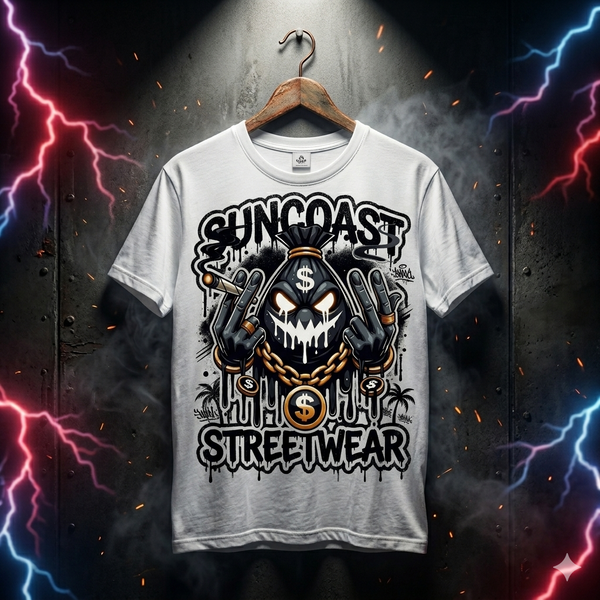 Suncoast "The Bag SZN" Heavyweight Streetwear Tee