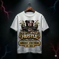 Suncoast "Stacked Hustle" Panda Heavyweight Gold-Edition Tee
